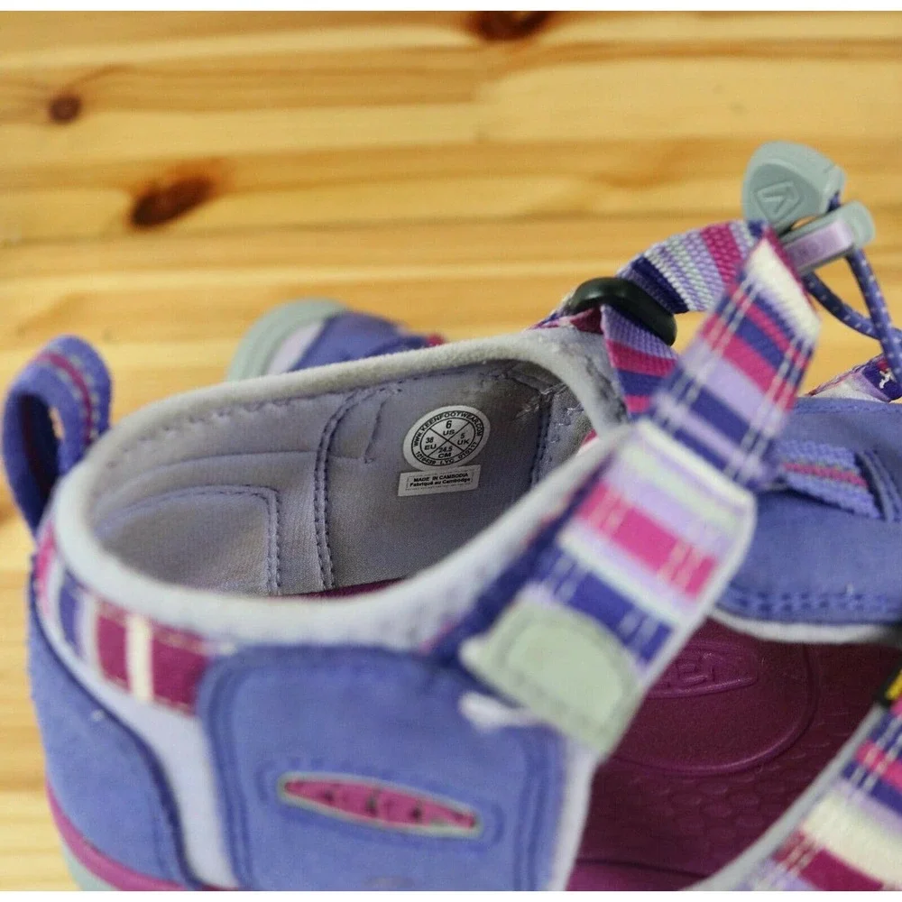 Keen Whisper Sport Sandals Raya Fusion Purple Hydro Sandals Youth Size 6